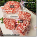 Australia LAMB MINCE 85CL daging domba muda giling frozen 500g